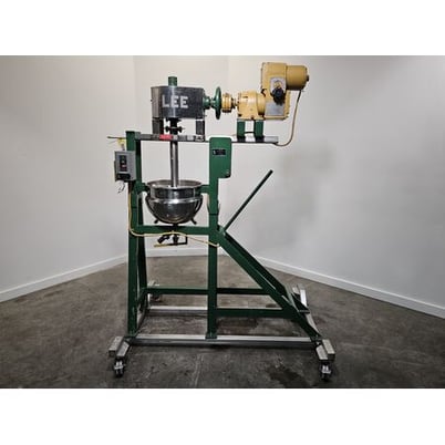 5 gallon Lee, Jacketed Dual Motion Kettle Sweep Agitator, 16" diameter x 10.5" straight side, 1/2" jacket, 40 - Image 2