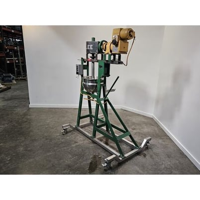 5 gallon Lee, Jacketed Dual Motion Kettle Sweep Agitator, 16" diameter x 10.5" straight side, 1/2" jacket, 40 - Image 4