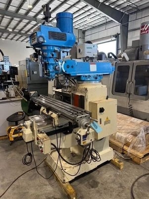 Summit #VS-350B, vertical milling machine, 10" x50"table, 3 HP, Fagor digital read out, pneumatic draw bar - Image 3