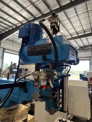 Summit #VS-350B, vertical milling machine, 10" x50"table, 3 HP, Fagor digital read out, pneumatic draw bar - Image 10