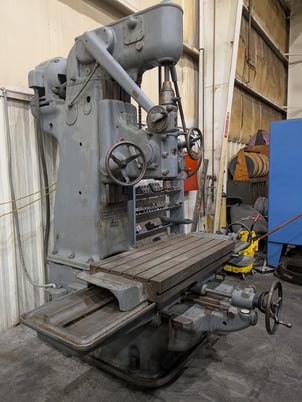 Pratt & Whitney #2A, jig borer, 22" x 44" table - Image 3