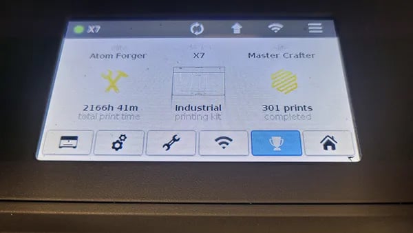 Markforged #X7, 3D Printer, 13" x 10.6" x 7.9" Build Volume, 150 Watts, 100-240 V, 2018 - Image 4