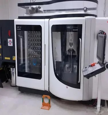 DMG, Mori #HSC-20, 5-Axis Machining Center, 7.9" Y, 11" Z, 15" x12.6"tbl., 1575 IPM, 26.6 HP, 60000 RPM, 24 - Image 10
