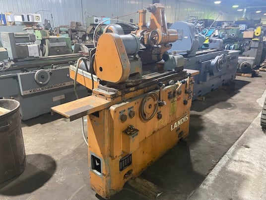 10" x 20" Landis #1R, universal cylindrical grinder, 12" diameter x 1" W x 5" hole wheel, ID attachment - Image 9