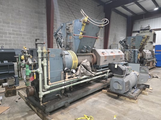 12" Crown / CDL #RPU2E400, single screw dump extruder, 10:1 L/D ratio - Image 2