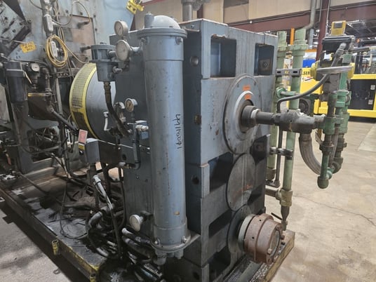 12" Crown / CDL #RPU2E400, single screw dump extruder, 10:1 L/D ratio - Image 3