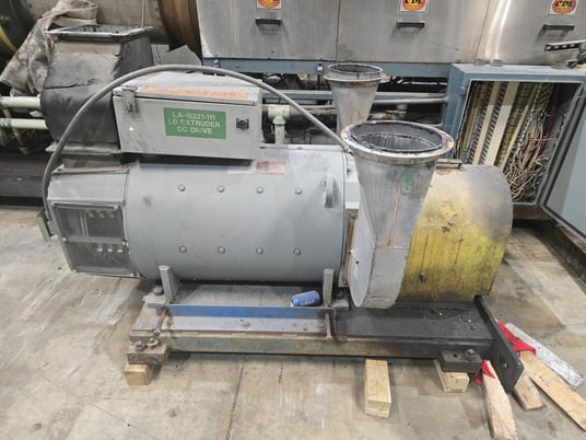 12" Crown / CDL #RPU2E400, single screw dump extruder, 10:1 L/D ratio - Image 7