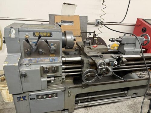 17" x 40" Webb, engine lathe - Image 8