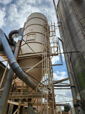 60000 cfm Mac Process #144MWP312, baghouse dust collector, automatic reverse air clean system - Image 3