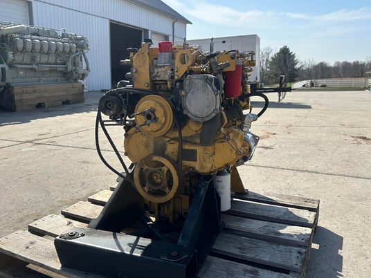 Caterpillar #C4.4, engine, Tier 3 pre-emissions, 8100 hours, 2008 - Image 6