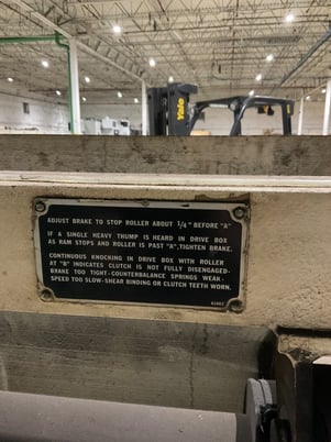 Cincinnati #1810G, Power Squaring Shears, 460 V - Image 7