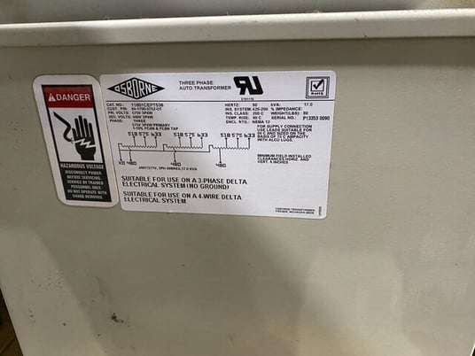 Emhart #DCE15CREB, Stud Welder Controls, Parts Only, 575 V - Image 2