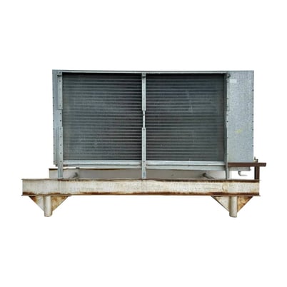 2 Fans, Imeco #FCL-62104-2-3, Ammonia Evaporator Coil, 23.7 TR, 39,642 cfm, R-717, direct expansion - Image 2