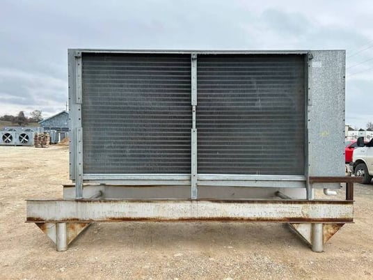 2 Fans, Imeco #FCL-62104-2-3, Ammonia Evaporator Coil, 23.7 TR, 39,642 cfm, R-717, direct expansion - Image 4
