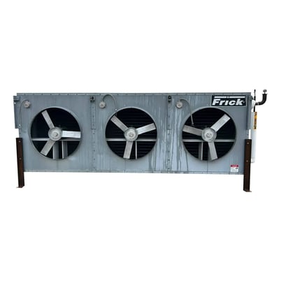 3 Fans, Frick #ICB-3B-638-RH2, Recirculated Ammonia Evaporator Coil, 25.4 TR, 34836, R-717 - Image 1