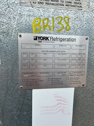 3 Fans, Frick #ICB-3B-638-RH2, Recirculated Ammonia Evaporator Coil, 25.4 TR, 34836, R-717 - Image 3
