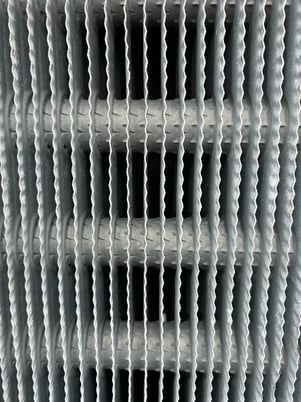 3 Fans, Frick #ICB-3B-638-RH2, Recirculated Ammonia Evaporator Coil, 25.4 TR, 34836, R-717 - Image 4