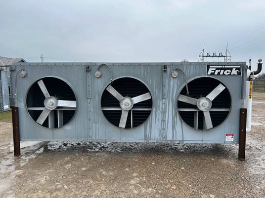 3 Fans, Frick #ICB-3B-638-RH2, Recirculated Ammonia Evaporator Coil, 25.4 TR, 34836, R-717 - Image 5