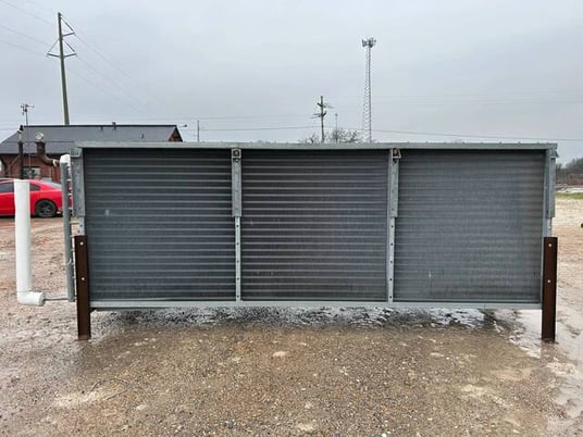 3 Fans, Frick #ICB-3B-638-RH2, Recirculated Ammonia Evaporator Coil, 25.4 TR, 34836, R-717 - Image 6