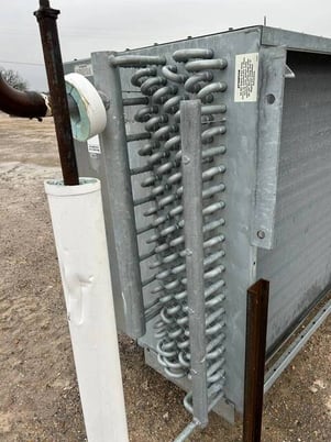 3 Fans, Frick #ICB-3B-638-RH2, Recirculated Ammonia Evaporator Coil, 25.4 TR, 34836, R-717 - Image 9