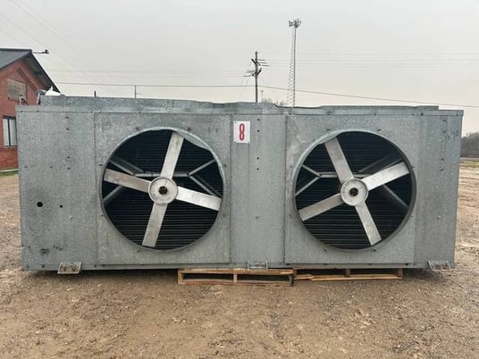 2 Fans, Krack #PCS2S-5610-3-1.5-RBA-HGU-LH, Recirculating Ammonia Evaporator Coil, 21.58 TR, 21400 cfm - Image 3