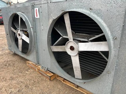 2 Fans, Krack #PCS2S-5610-3-1.5-RBA-HGU-LH, Recirculating Ammonia Evaporator Coil, 21.58 TR, 21400 cfm - Image 7