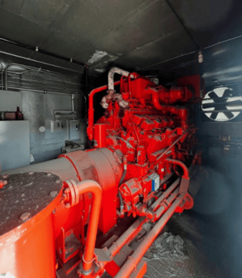 1500 KW Waukesha #9390GSI, 1200 RPM, 480 VAC, 171 hours - Image 4