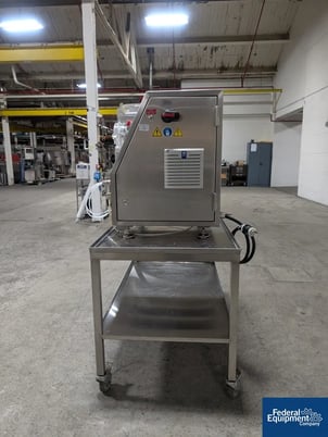 8.5" O' Hara LabCoat #BT, Coating Pan, Stainless Steel, spray gun w/ Watson Marlow peristaltic pump system - Image 3