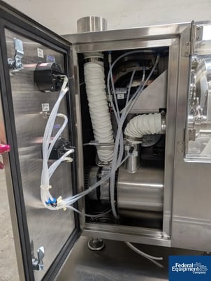 8.5" O' Hara LabCoat #BT, Coating Pan, Stainless Steel, spray gun w/ Watson Marlow peristaltic pump system - Image 7