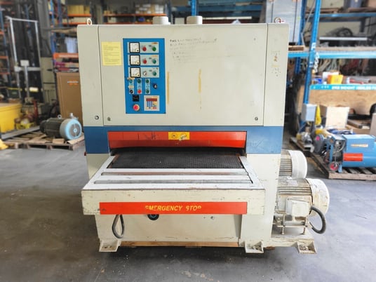 36" x 75" Cantek #PR-900NDA, 3-head planer/sander, 30/25/20 HP, 460 V. - Image 1