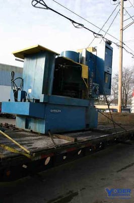 Shibaura #KRTC-11-A, 42-1/2" mag.chuck, 700 RPM, 50 HP, automatic lube, 1978, #51537 - Image 2