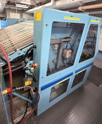 4-Lane Braun #4PF3CF/B, Folder w/Large Piece Stacker, 480 V, 2009 Specsheet Photo(8 available) Link - Image 3
