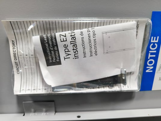 Eaton #PRL1A Panelboard 225 Amp 208Y/120V 3PH 4 Wire 42 Space EDB3150BP10 Main - Image 8