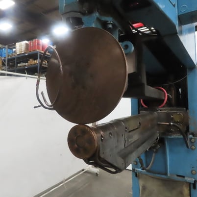 Taylor Winfield #LSCB-48-75, press type seam spot welder, EN6001 Control has version 7,000 software - Image 4