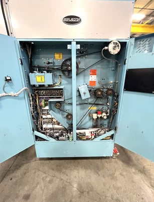 3-Station Braun #PS3SF-130, Spreader Feeder, 1 HP, 480 V, 2017 Specsheet Photo(9 available) Link - Image 7