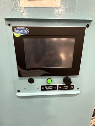 3-Station Braun #PS3SF-130, Spreader Feeder, 1 HP, 480 V, 2017 Specsheet Photo(9 available) Link - Image 8