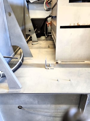 120 Lb. Milnor #MLG122D, Natural Gas Dryer, Reversing Basket, 415000 BTUH, 208 V, 2006 - Image 6