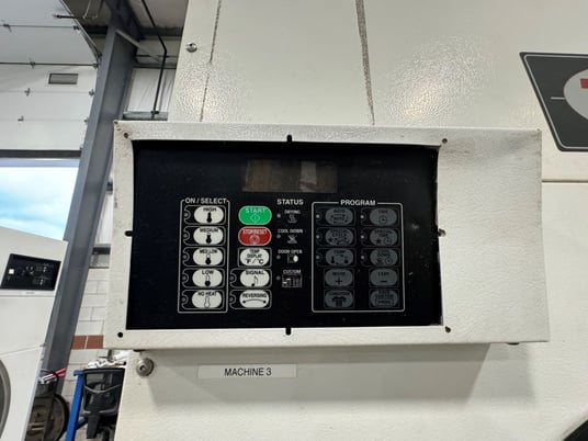 120 Lb. Unimac #UT120N, Natural Gas Heated Dryer, Reversing Cylinder, 300000 BTU/hr., 240 V, 2007 - Image 7