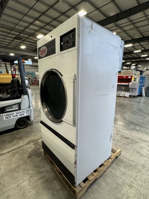 50 Lb. Unimac #UT050N, Natural Gas Heated Dryer, Reversing Cylinder, 130000 BTU/hr., 240 V, 2009 - Image 2
