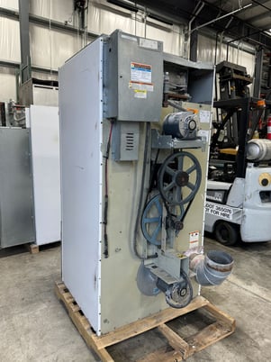 50 Lb. Unimac #UT050N, Natural Gas Heated Dryer, Reversing Cylinder, 130000 BTU/hr., 240 V, 2009 - Image 3