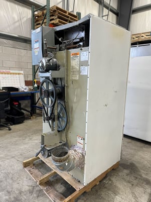 50 Lb. Unimac #UT050N, Natural Gas Heated Dryer, Reversing Cylinder, 130000 BTU/hr., 240 V, 2009 - Image 4