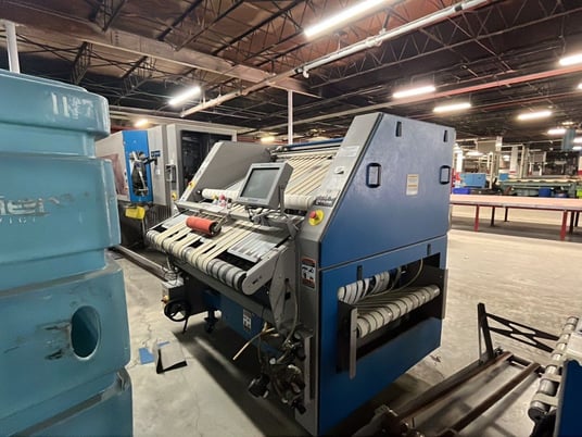 Chicago #S-Mini, Folder Crossfolder w/Stacker Conveyor, R.H. Crossfold Discharge, 2.7 HP, 480 V, 2013 - Image 2