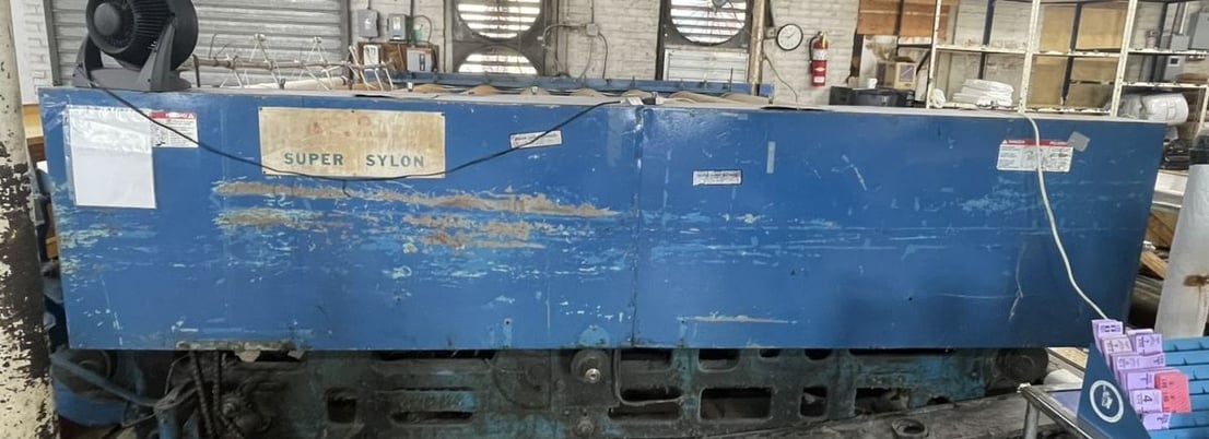 120" American Laundry Machinery #Super-Sylon, Steam Heated Flatwork Ironer, 125 lbs. max Steam Pressure - Image 6