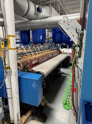 120" American Laundry Machinery #Super-Sylon, Steam Heated Flatwork Ironer, 125 lbs. max Steam Pressure - Image 2
