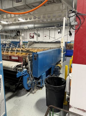 120" American Laundry Machinery #Super-Sylon, Steam Heated Flatwork Ironer, 125 lbs. max Steam Pressure - Image 3