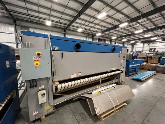 32" x 120" Chicago #Imperial-232, Steam Heated Flatwork Ironer, 2-Roll, 5.6 HP, 480 V, 2008 - Image 4