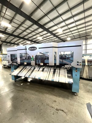 3-Station Braun #PS3SF-130, Spreader Feeder, 1 HP, 480 V, 2017 - Image 1