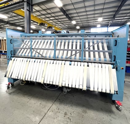 3-Station Braun #PS3SF-130, Spreader Feeder, 1 HP, 480 V, 2017 - Image 3