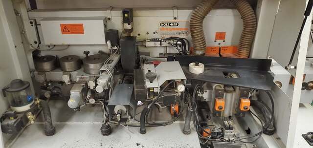 Holz-Her #Triathalon-1488, Edgebander with PreMill with RETURN, 8-18 mpm, 2008 - Image 9