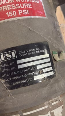 FSI #BFNP12, Filter, 316SS, 150 PSI, 250&deg;F, 2005 - Image 3